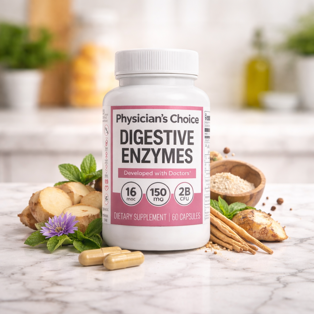 Digestive Enzymes®: Digestión eficiente sin hinchazón