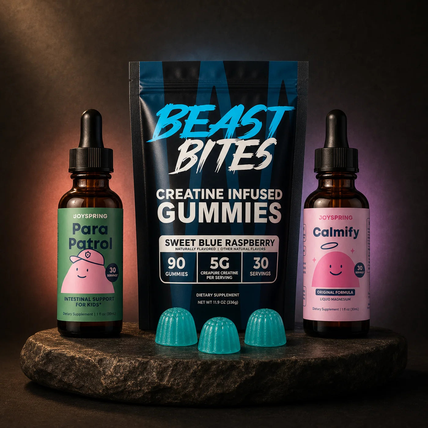 La colección LUXIA — ParaPatrol, Calmify y Beast Bites